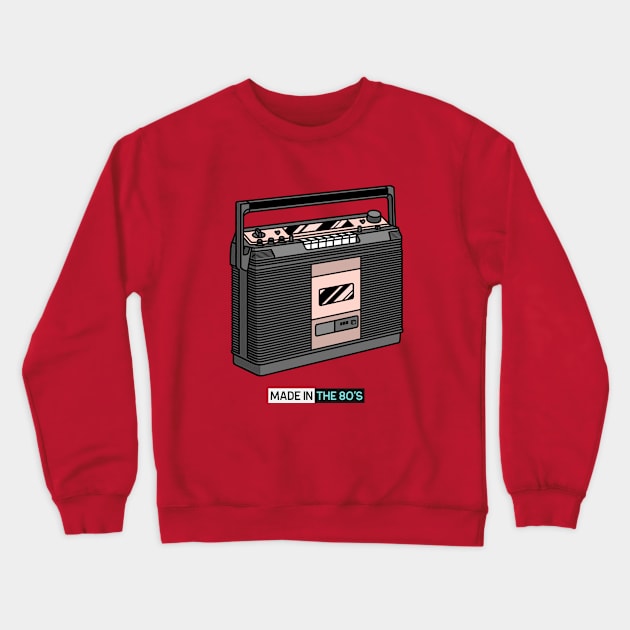 Made In The 80s - Vintage Retro Crewneck Sweatshirt by WizardingWorld